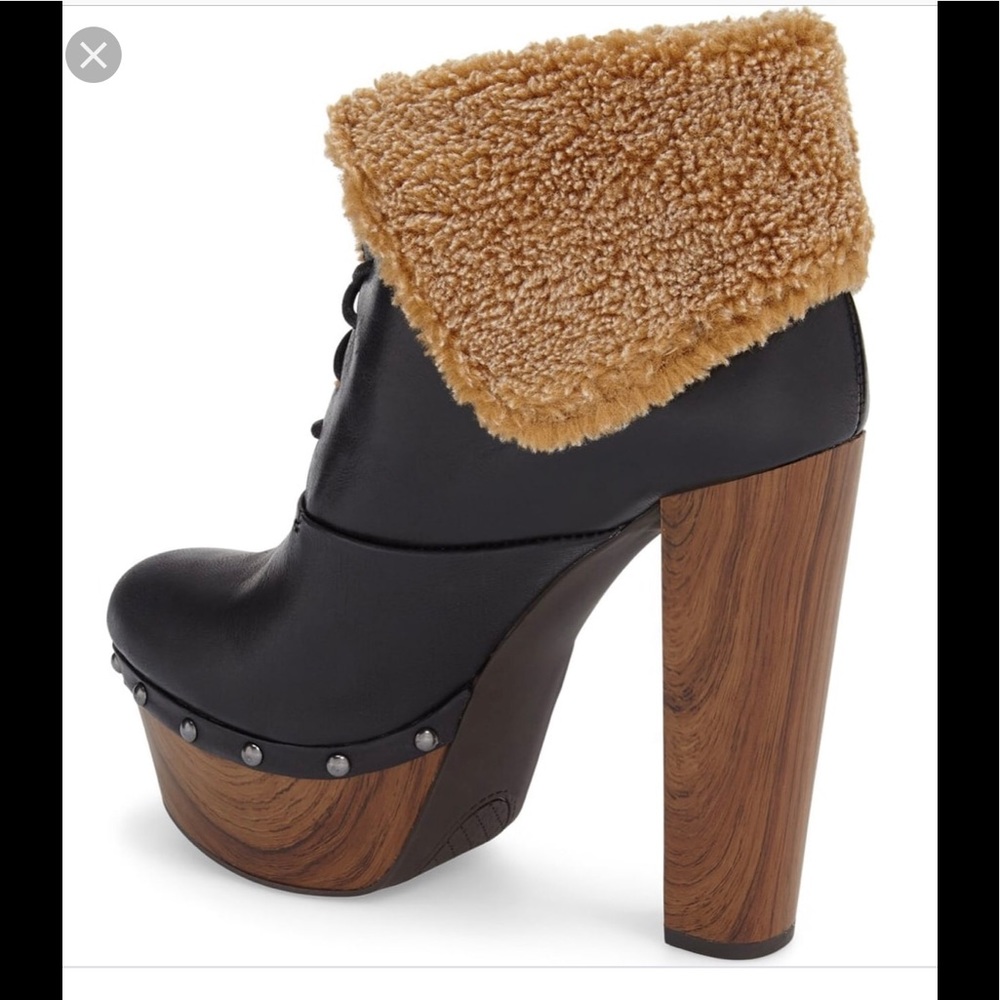 Jessica Simpson Daane Foldover Cuff Bootie  Black